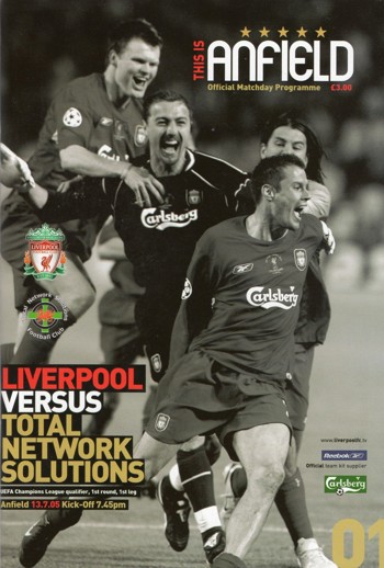 Match programme